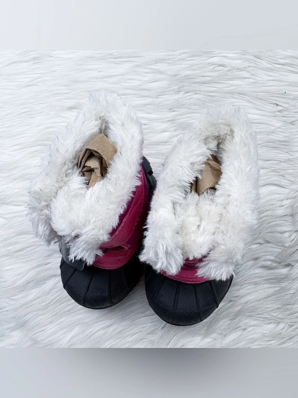 Sorel Snow Commander Snow Winter Boot Tropic Pink Deep Blush NEW Toddler Girls 4